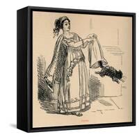 'Fulvia', 1852-John Leech-Framed Stretched Canvas