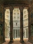 Interior of the Pantheon, Rome, from "Le Costume Ancien Et Moderne"-Fumagalli-Giclee Print