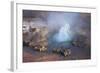 Fumarole Erupting at El Tatio Geyser in the Atacama, Chile-Mallorie Ostrowitz-Framed Photographic Print