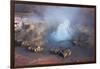 Fumarole Erupting at El Tatio Geyser in the Atacama, Chile-Mallorie Ostrowitz-Framed Photographic Print