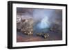 Fumarole Erupting at El Tatio Geyser in the Atacama, Chile-Mallorie Ostrowitz-Framed Photographic Print