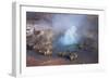 Fumarole Erupting at El Tatio Geyser in the Atacama, Chile-Mallorie Ostrowitz-Framed Photographic Print