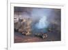 Fumarole Erupting at El Tatio Geyser in the Atacama, Chile-Mallorie Ostrowitz-Framed Photographic Print