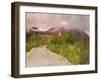 Fumarole of Mount Vesuvius, Circa 1871-Giuseppe De Nittis-Framed Giclee Print