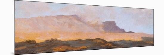 Fumarole of Mount Vesuvius, Circa 1871-Giuseppe De Nittis-Mounted Giclee Print