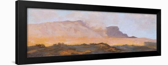 Fumarole of Mount Vesuvius, Circa 1871-Giuseppe De Nittis-Framed Premium Giclee Print