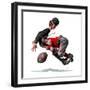 "Fumble" or "Tackled", November 21,1925-Norman Rockwell-Framed Premium Giclee Print