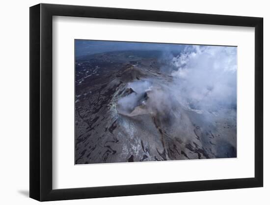 Fumes from Mount Etna-Vittoriano Rastelli-Framed Photographic Print