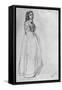 Fumette, Standing' 1859-James Abbott McNeill Whistler-Framed Stretched Canvas