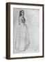 Fumette, Standing' 1859-James Abbott McNeill Whistler-Framed Giclee Print