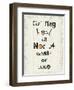 Fun 1 Getting Lost-Lauren Gibbons-Framed Art Print