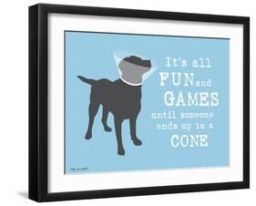 Fun And Games-Dog is Good-Framed Art Print