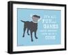 Fun And Games-Dog is Good-Framed Art Print