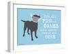 Fun And Games-Dog is Good-Framed Art Print