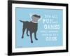 Fun And Games-Dog is Good-Framed Art Print