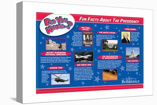 Fun and Interesting Random Facts About the Presidency and White House-Encyclopaedia Britannica-Stretched Canvas