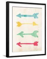 Fun Arrows Mate-OnRei-Framed Art Print
