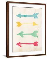 Fun Arrows Mate-OnRei-Framed Art Print