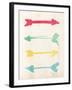 Fun Arrows-OnRei-Framed Art Print