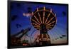 Fun Chain Swing Ride in Wildwood New Jersey-George Oze-Framed Photographic Print