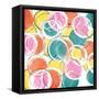 Fun Circles-OnRei-Framed Stretched Canvas