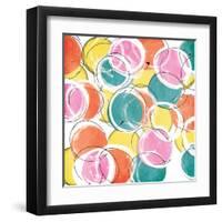 Fun Circles-OnRei-Framed Art Print