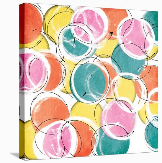 Fun Circles-OnRei-Stretched Canvas