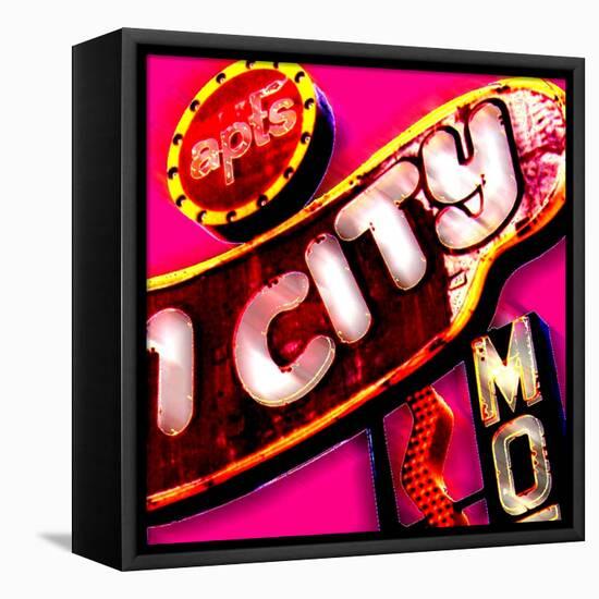 Fun City, Las Vegas-Tosh-Framed Stretched Canvas