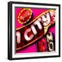 Fun City, Las Vegas-Tosh-Framed Art Print