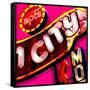 Fun City, Las Vegas-Tosh-Framed Stretched Canvas