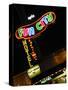 Fun City Motel Sign, Las Vegas, Nevada, USA-Nancy & Steve Ross-Stretched Canvas