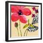 Fun Flowers I-Sandra Jacobs-Framed Giclee Print