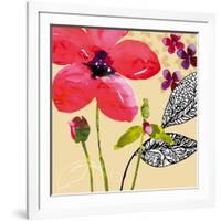 Fun Flowers I-Sandra Jacobs-Framed Giclee Print