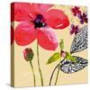 Fun Flowers I-Sandra Jacobs-Stretched Canvas