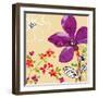 Fun Flowers II-Sandra Jacobs-Framed Giclee Print