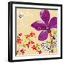 Fun Flowers II-Sandra Jacobs-Framed Giclee Print