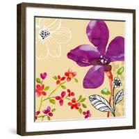 Fun Flowers II-Sandra Jacobs-Framed Giclee Print