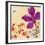 Fun Flowers II-Sandra Jacobs-Framed Giclee Print