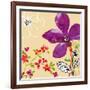 Fun Flowers II-Sandra Jacobs-Framed Giclee Print