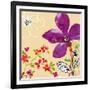 Fun Flowers II-Sandra Jacobs-Framed Giclee Print