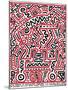 Fun Gallery Exhibition, 1983-Keith Haring-Mounted Giclee Print