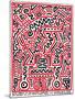 Fun Gallery Exhibition, 1983-Keith Haring-Mounted Giclee Print