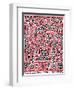 Fun Gallery Exhibition, 1983-Keith Haring-Framed Premium Giclee Print