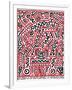 Fun Gallery Exhibition, 1983-Keith Haring-Framed Giclee Print