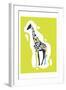 Fun Giraffe-Enrique Rodriguez Jr.-Framed Art Print