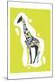 Fun Giraffe-Enrique Rodriguez Jr.-Mounted Art Print