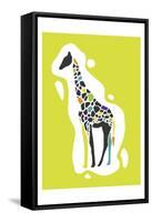 Fun Giraffe-Enrique Rodriguez Jr.-Framed Stretched Canvas