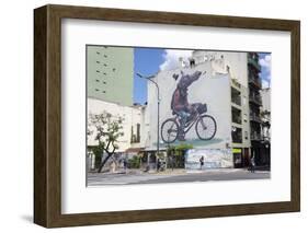 Fun Graffiti, San Telmo, Buenos Aires, Argentina-Peter Groenendijk-Framed Photographic Print