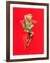 Fun House Pin-Up, Thar She Blows 1939-Gil Elvgren-Framed Art Print