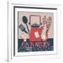 Fun in Kitchen I-Asmaa’ Murad-Framed Giclee Print